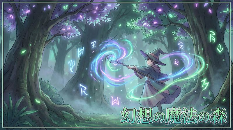 萝莉岛动漫-魔法森林