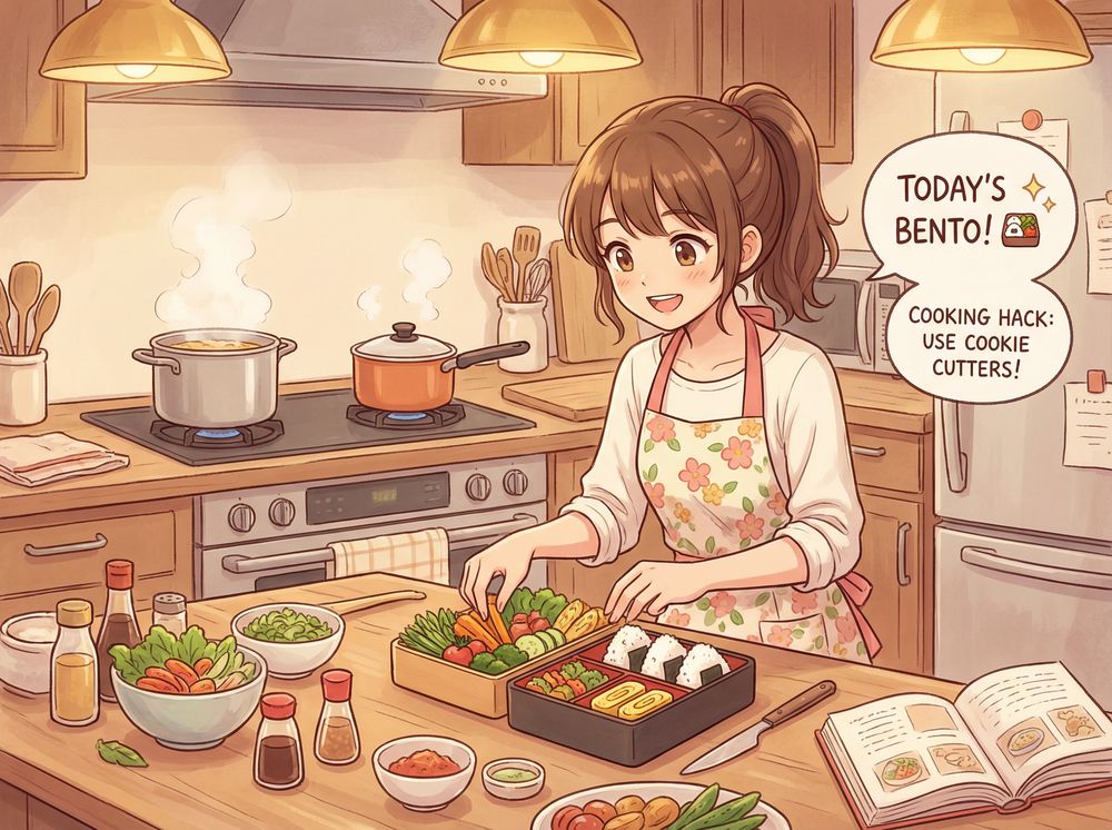 萝莉岛美食动漫教程