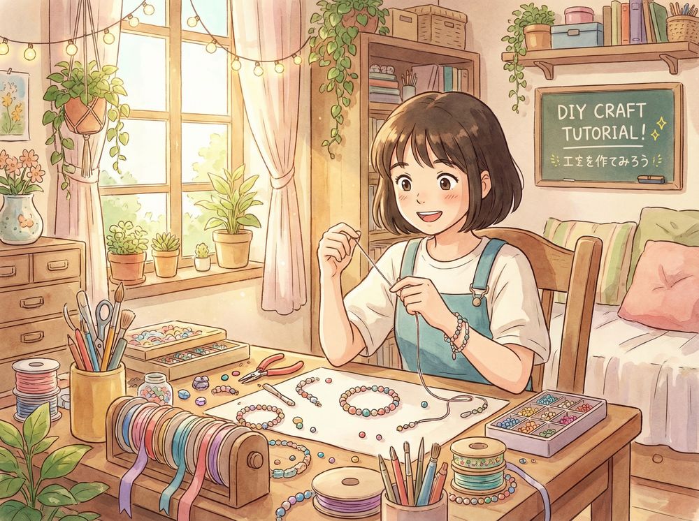 萝莉岛手工DIY动漫